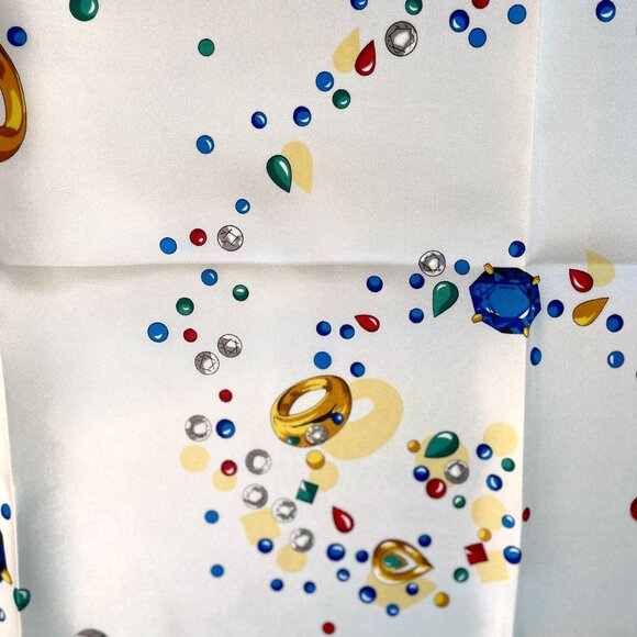 Cartier Silk Scarf – Panther & Jewel Print - Picture 10 of 15